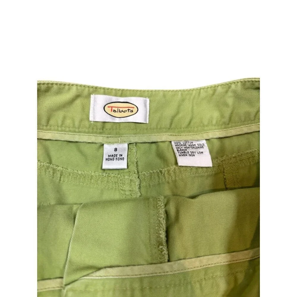 Talbots Women's Green Mid-length Skirt - Picture 3 of 5